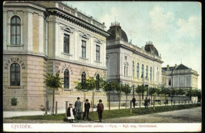 The Law Court Palace, District Court, Novi Sad, by November 1907