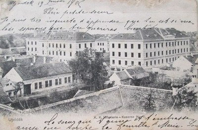 The military barracks, King Peter I Military Barracks, Novi Sad, 1900s