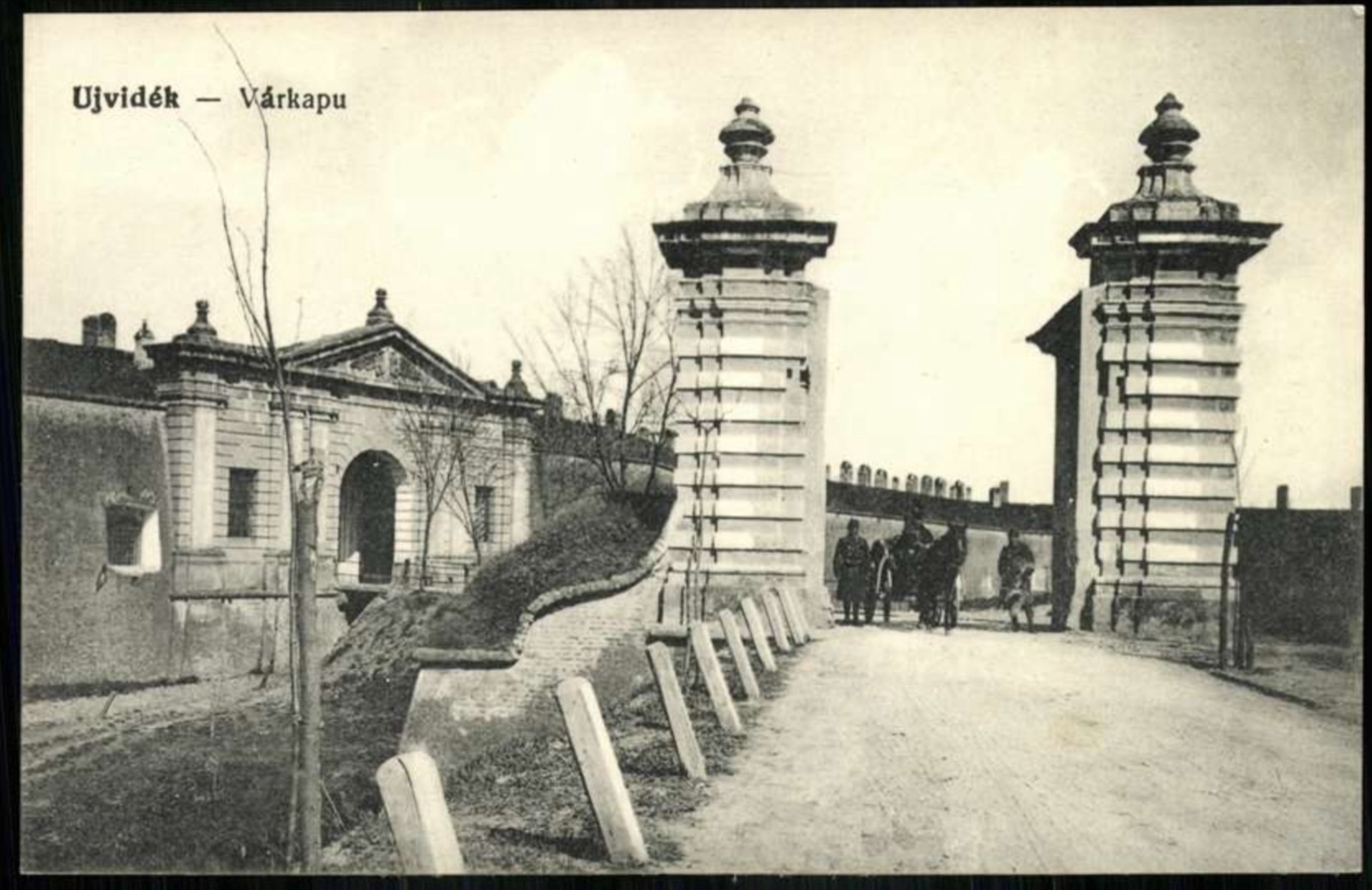 Fortress gate, Petrovaradin Fortress, 1915
