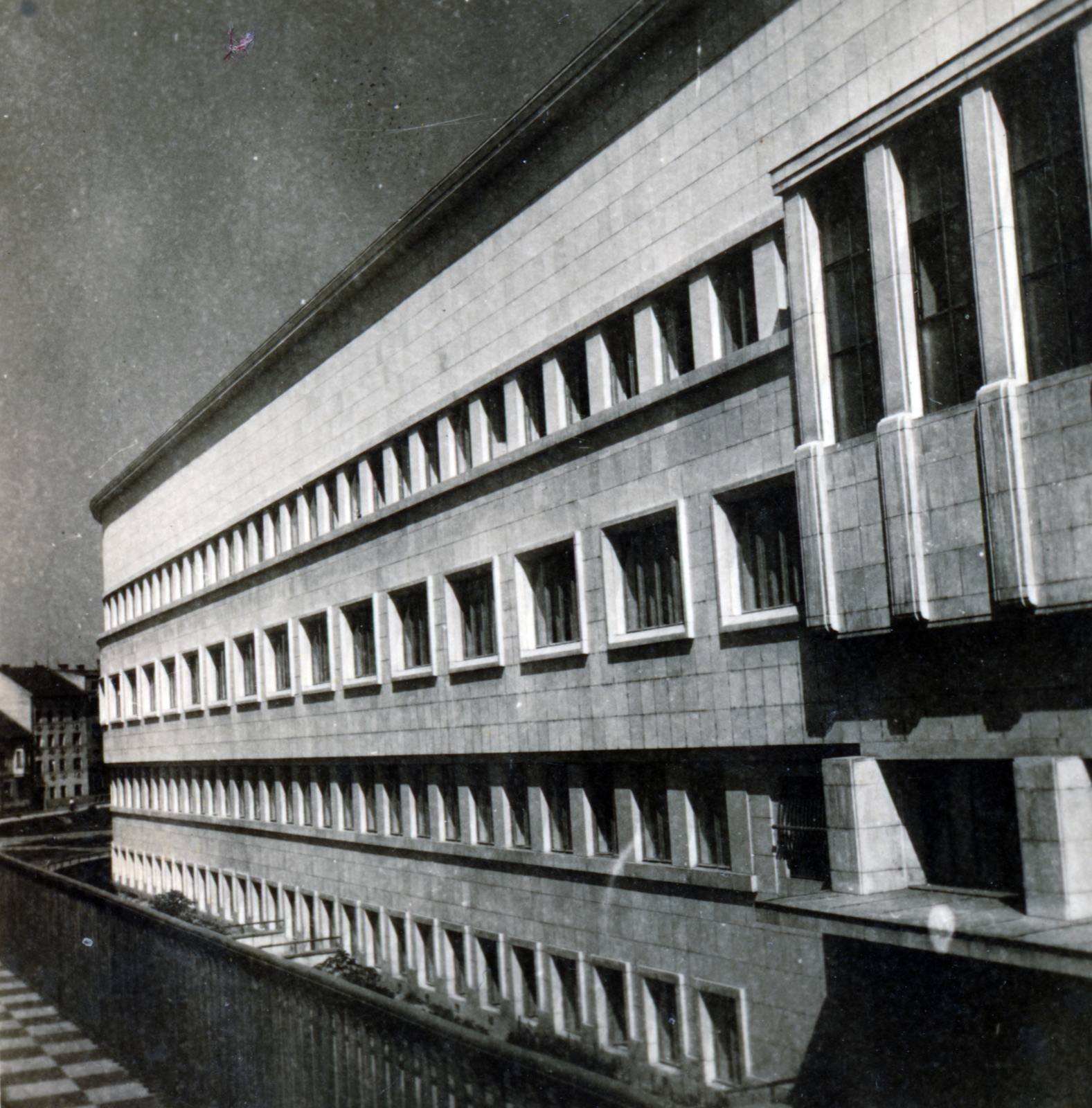 The Rear Front of the Banovina Palace, Novi Sad, 1941–1944