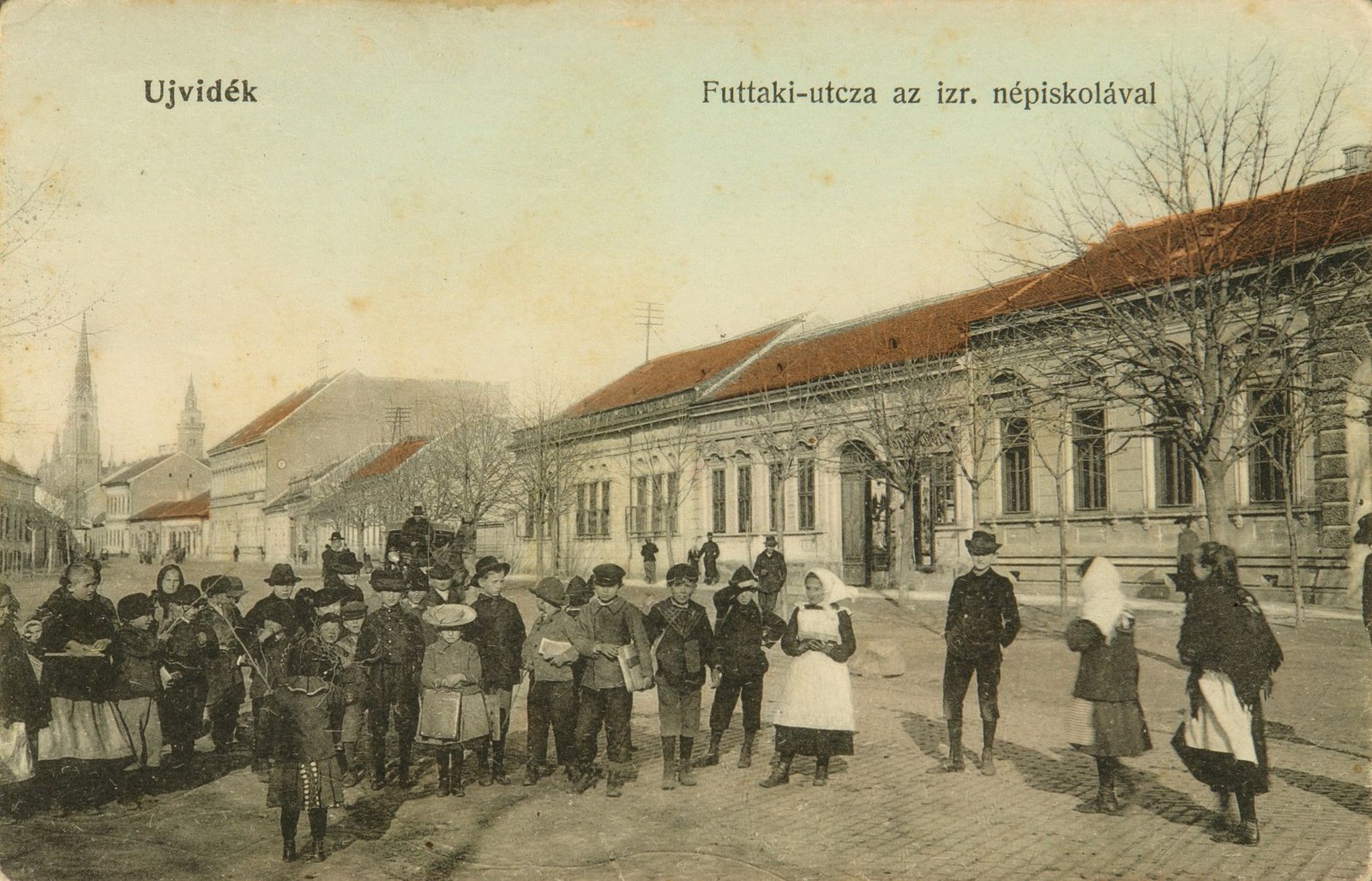 The Jewish Public School, Futak Street, Novi Sad, 1900s