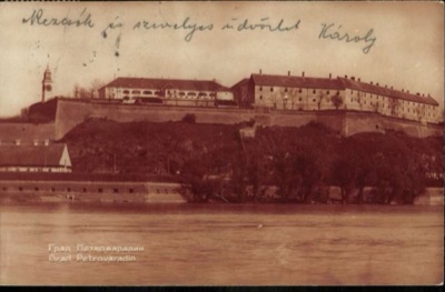 Petrovaradin Fortress, High Water Against the Quay Wall, 1927