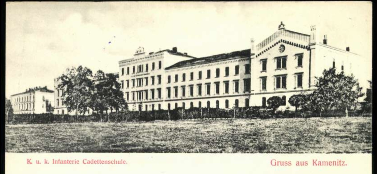 The Imperial and Royal Infantry Cadet School, Sremska Kamenica, Gendarmerie and NCO School, 1896–1918