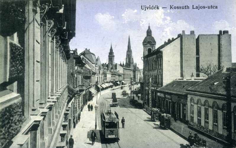 Looking down from a balcony, Zmaj Jovina Street, Novi Sad, 1911–1918