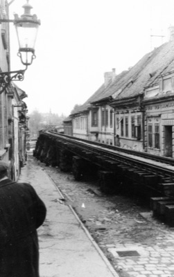 The Railway Trestle Along Strossmayer Street, Petrovaradin, 1958