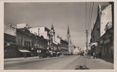 Adolf Hitler street, Kralja Aleksandra Street, Novi Sad, 1941–1944