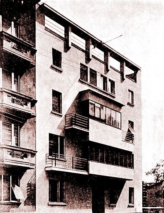 Dr Đura Jovanović's modernist house, Dr Đura Jovanović House, Novi Sad, c. 1932–1941