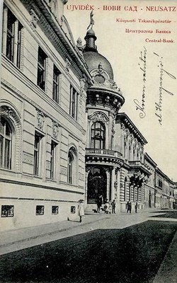Central bank, Novi Sad Savings Bank, 1910