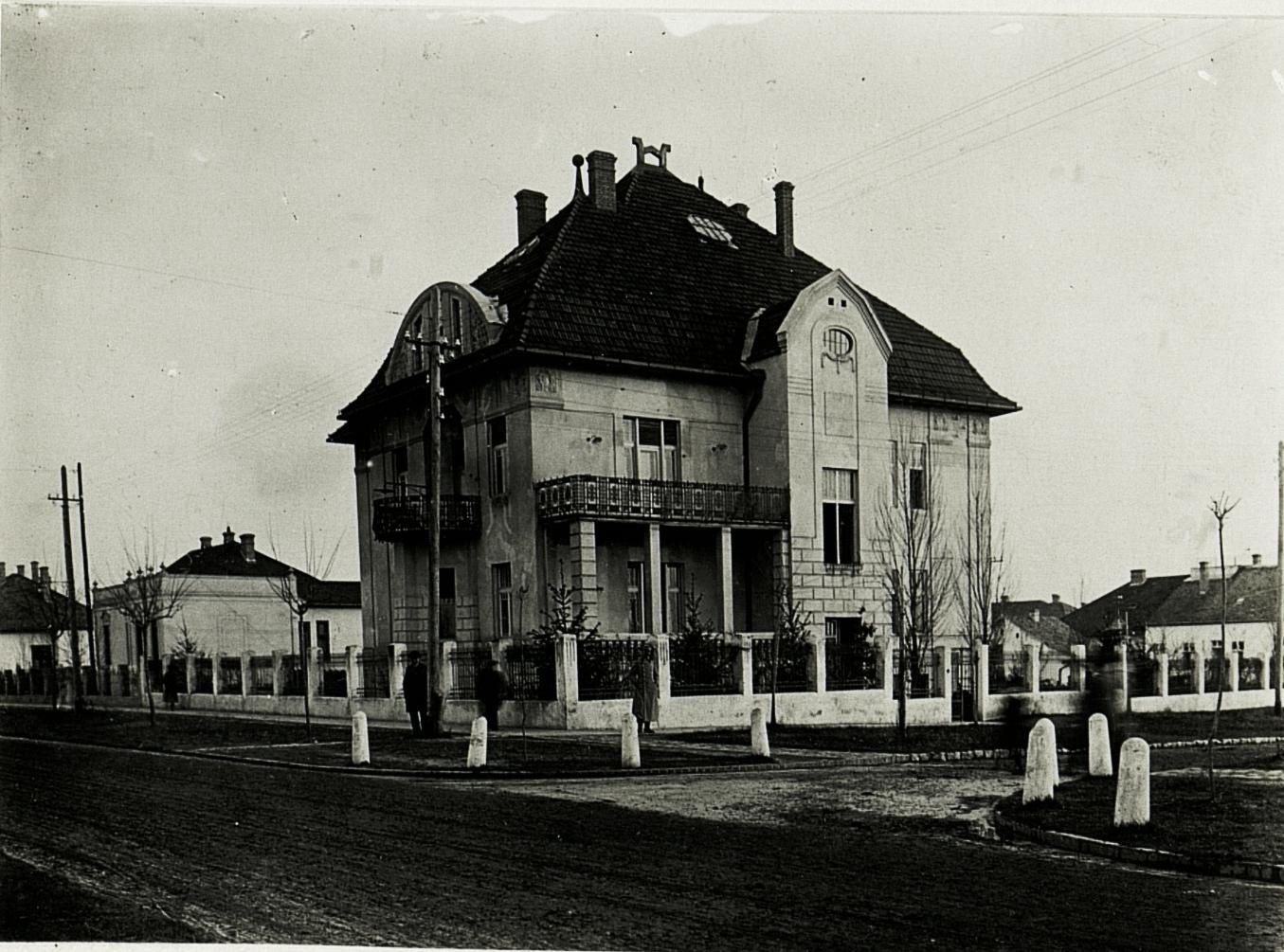 The New Corner Villa at Futoška and Cara Dušana, 1916, Orbán Villa, Novi Sad
