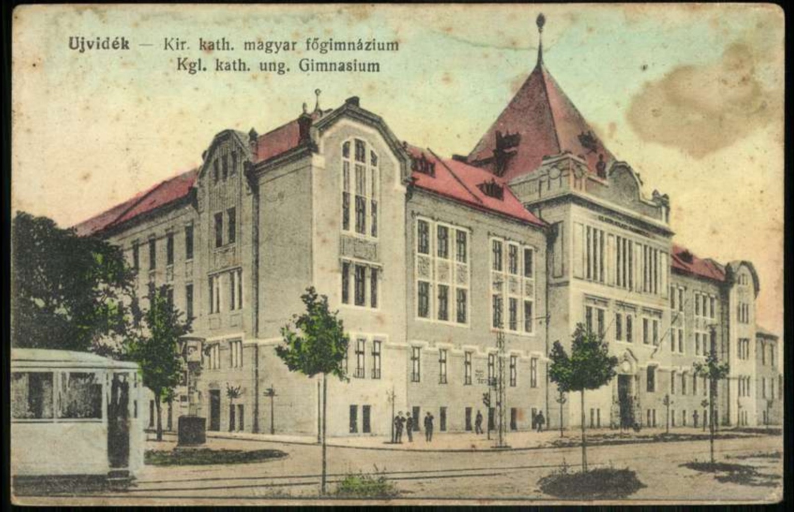 The Royal Catholic Hungarian grammar school, a third view, Teachers' School, Novi Sad, 1896–1918