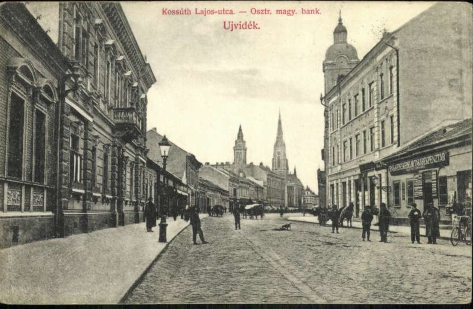 Аустроугарска банка, Нови Сад, Змај Јовина, 1896–1918