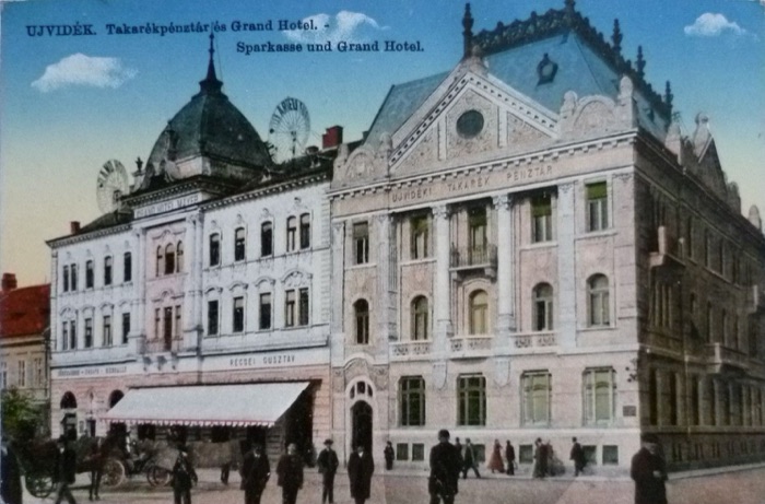 Grand Hotel Mayer and the Savings Bank, Novi Sad Savings Bank, 1910s