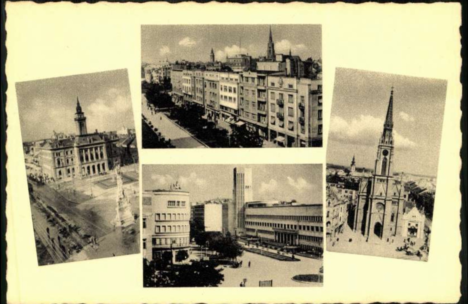 Novi Sad Details: a Boulevard, City Hall and the Banovina Palace, 1941–1945