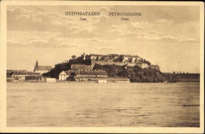 Petrovaradin fortress across the Danube, 1919–1941
