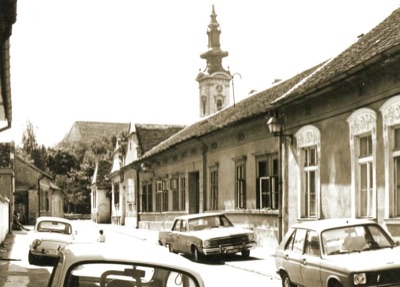 Lončarska Street, Novi Sad, 1970s