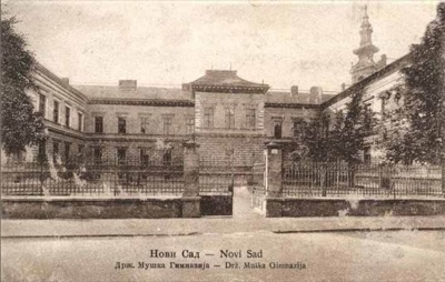 State Men's Gymnasium, Serbian Grand Gymnasium, Novi Sad, 1918–1941