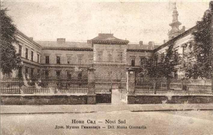 State Men's Gymnasium, Serbian Grand Gymnasium, Novi Sad, 1918–1941