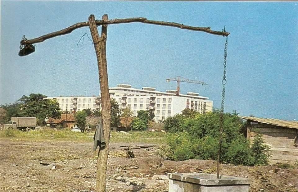 Ziehbrunnen in der Rumenačka-Straße, Rumenačka-Gasse, Neusatz, 1964 (überliefert)