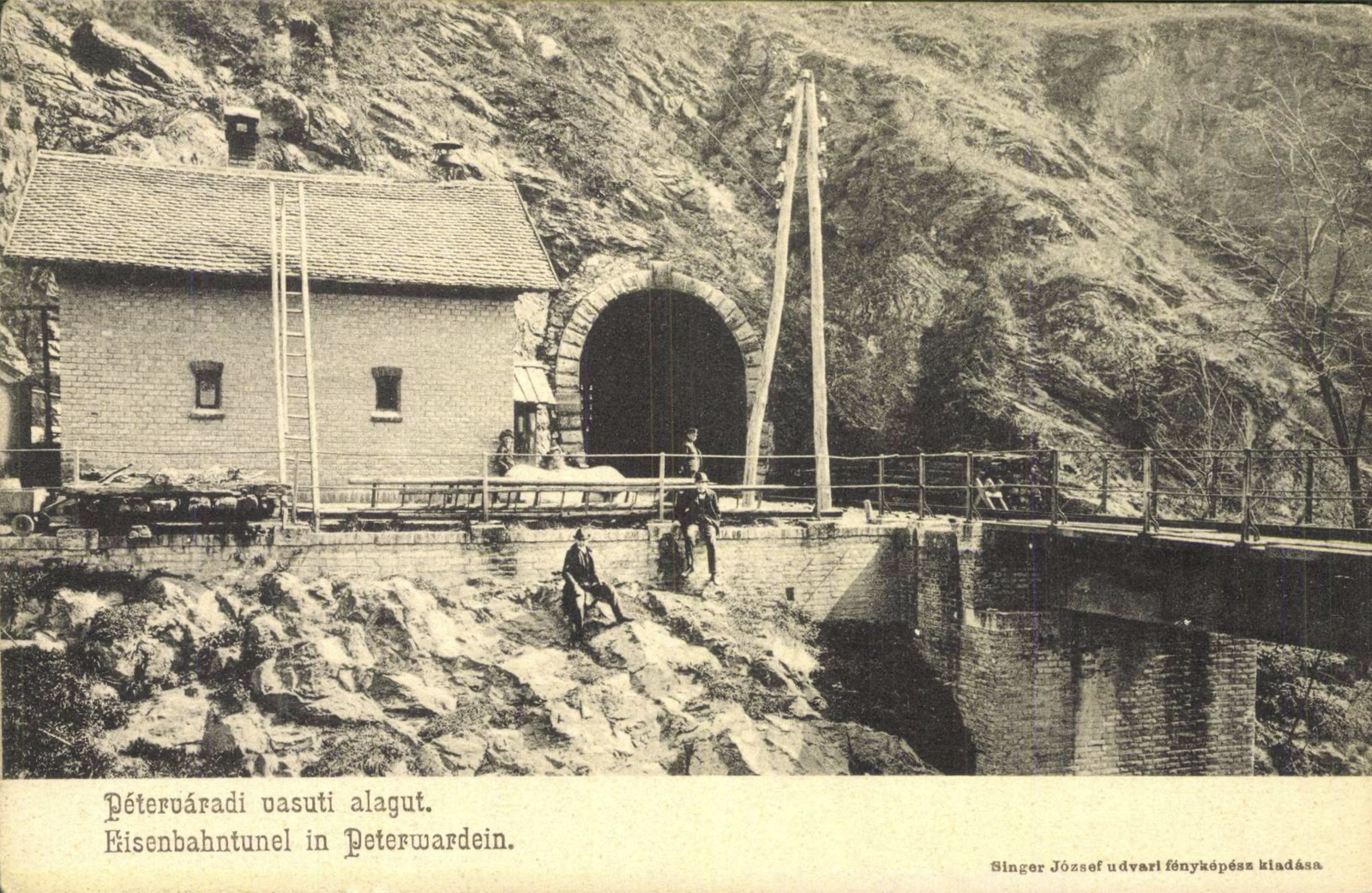 A péterváradi vasúti alagút, Újvidék, 1896–1918