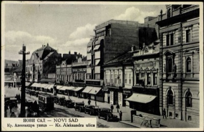 Parked Automobiles Along King Alexander Street, 1935, Kralja Aleksandra Street, Novi Sad