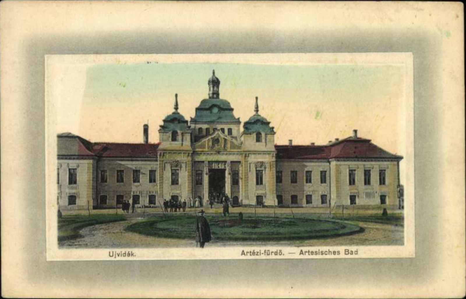 The Artesian Baths, Novi Sad, Iodine Spa, by December 1914