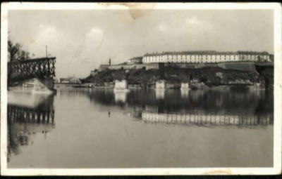 Petrovaradin Fortress beyond the Broken Railway Bridge, Novi Sad, 1941–1944