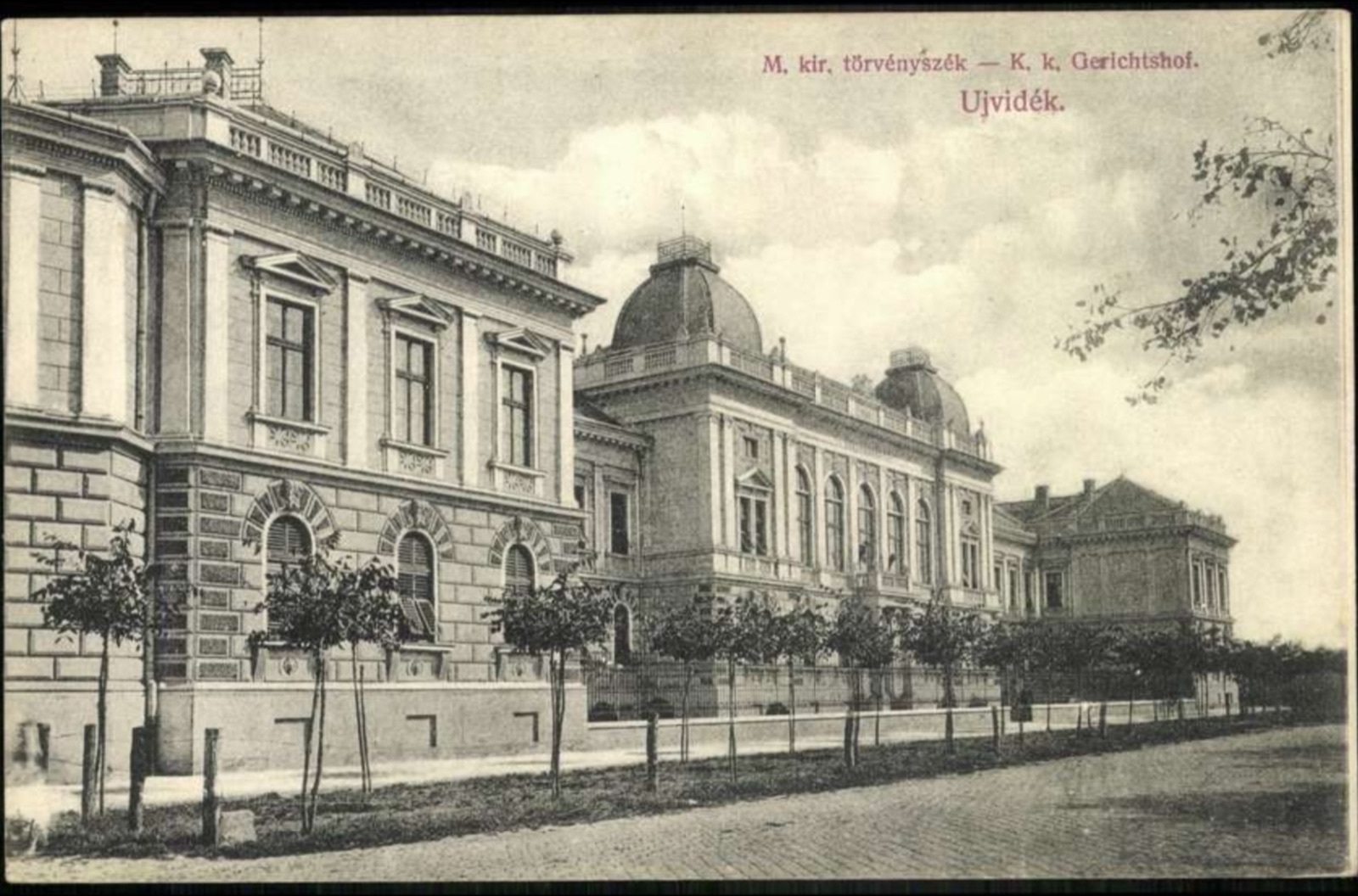 Краљевски угарски суд, Окружни суд, Нови Сад, 1896–1918