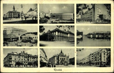 Novi Sad in Nine Views: City Hall, Banovina Palace and Riverfront, Town Hall, 1941–1945