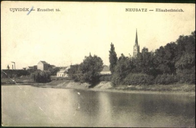 Elizabeth Lake with the Town Beyond, Danube Park, Novi Sad, 1896–1918