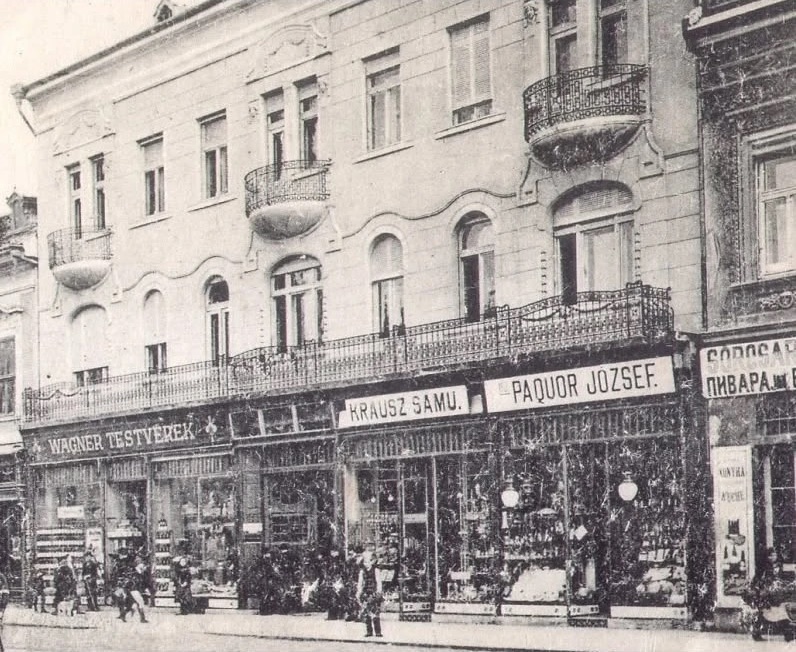 Wagner Testvérek and the beer hall, Novi Sad, 1896-1918