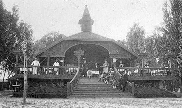 The Štrand Restaurant, Štrand City Beach, Novi Sad, 1913–1964