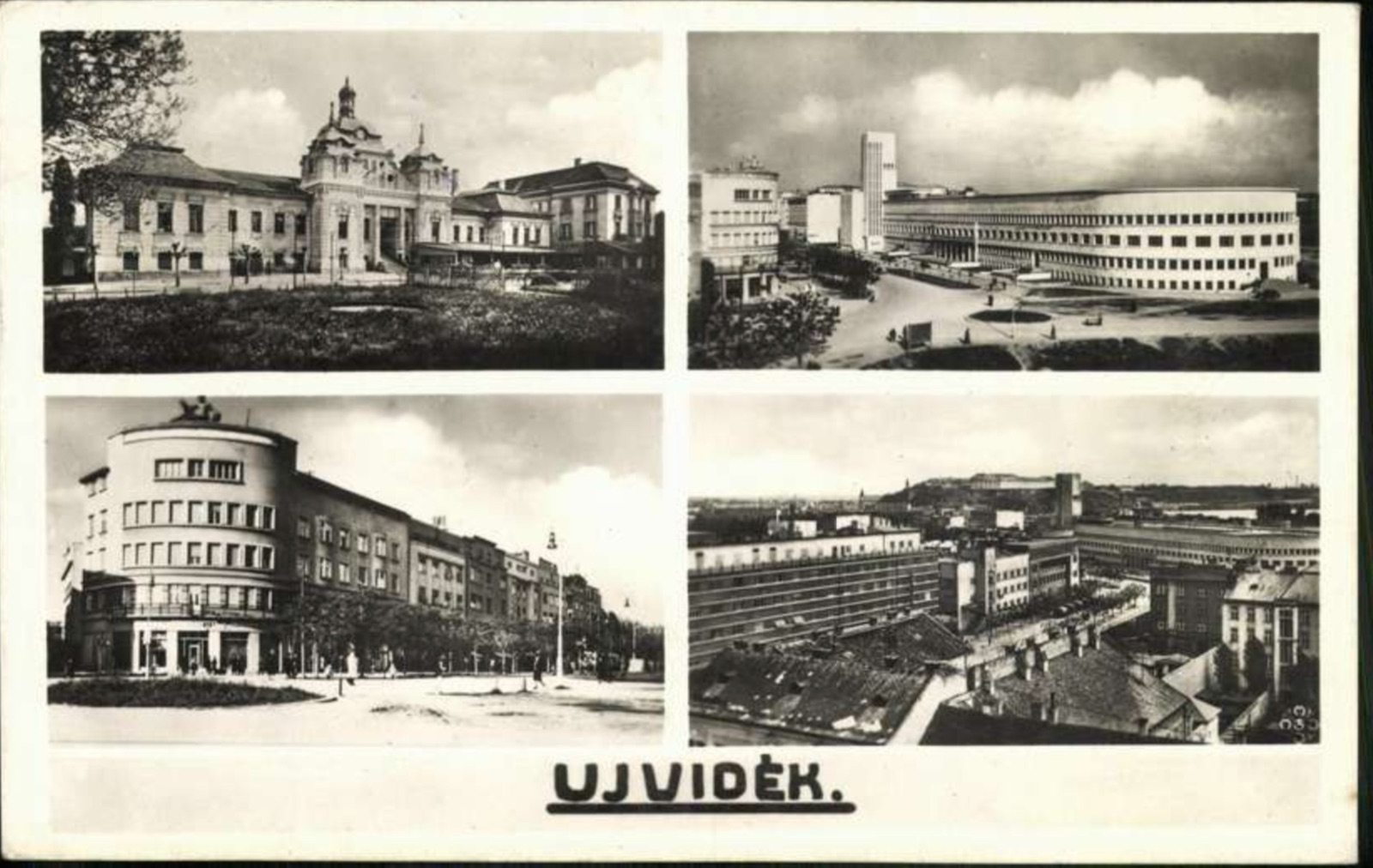 Нови Сад у четири призора: јавна зграда, палата и тврђава, Јодна бања, 1941–1945