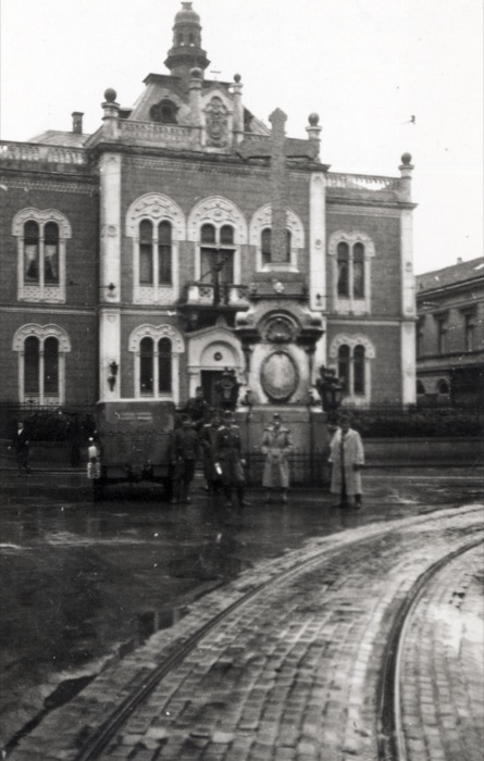The Bishop's Palace from Zmaj Jovina Street, Novi Sad, 1942