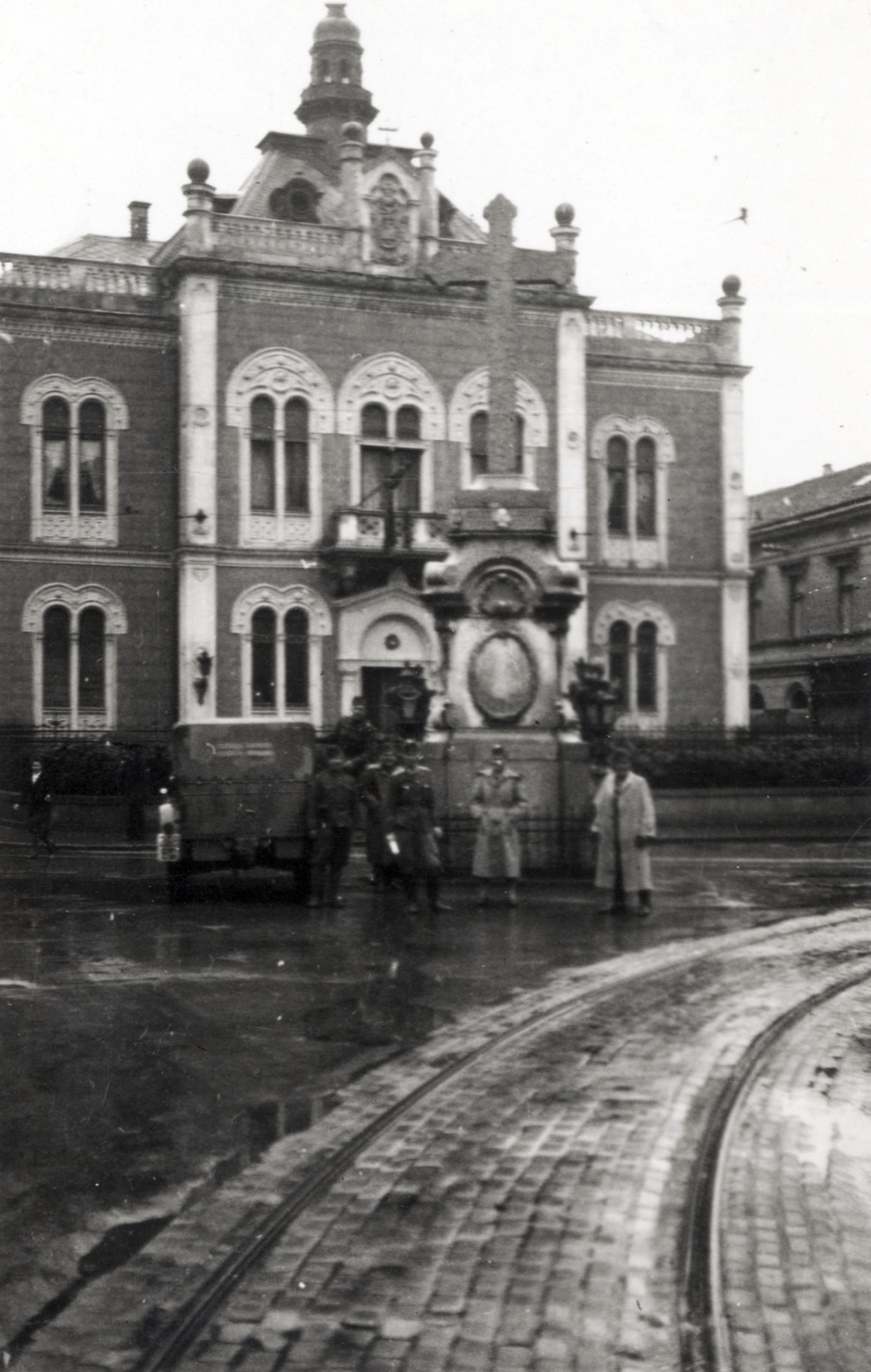 The Bishop's Palace from Zmaj Jovina Street, Novi Sad, 1942