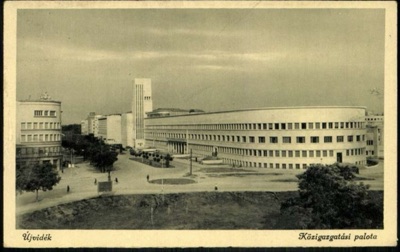 The Administrative Palace, the Merchant Youths' Home Beyond, 1943, Banovina Palace, Novi Sad