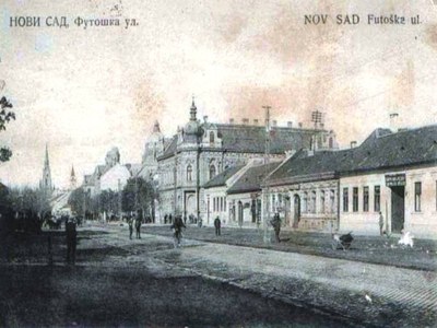 Futoška Street once, Futak Street, Novi Sad, 1919–1941