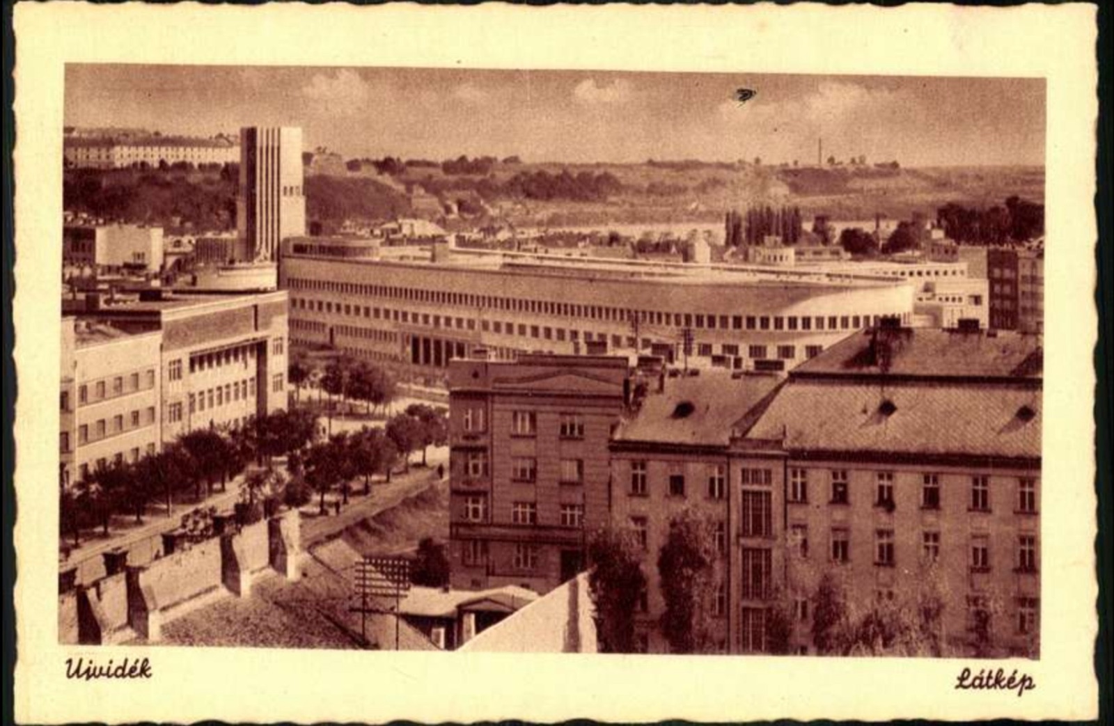 Novi Sad's Skyline, with the Administrative Palace, Banovina Palace, 1919–1941