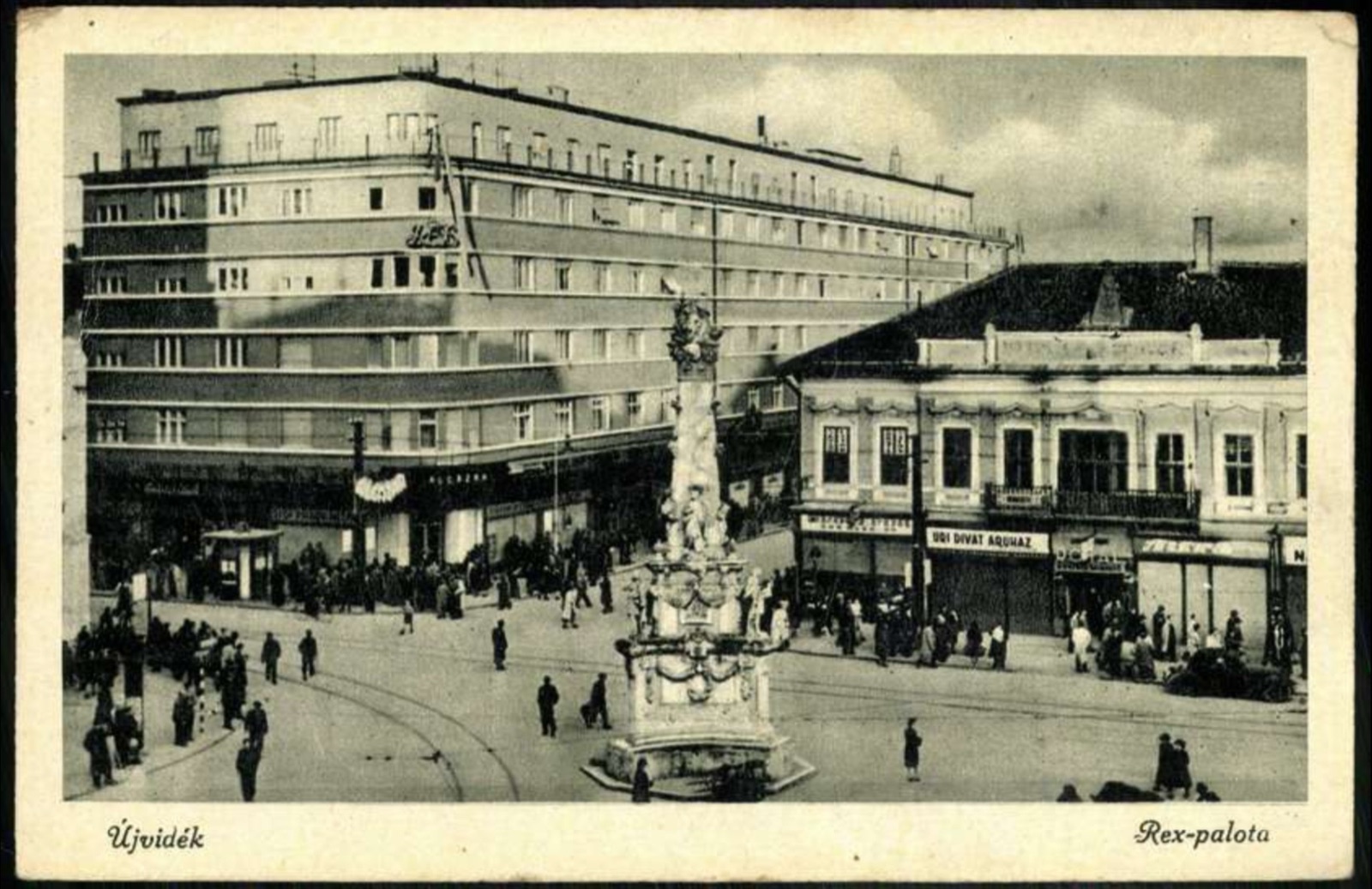 Rex Palace and its square, Novi Sad, The Tanurdžić Palace, 1941–1945