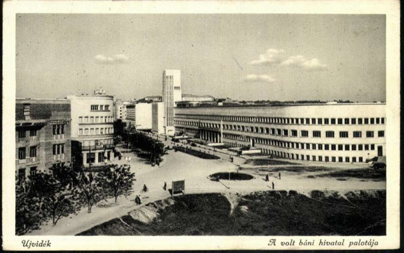 The Former Ban's Office Palace, Novi Sad, Banovina Palace, by July 1941