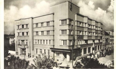 The Habag Palace Under a Clouded Sky, 1944, Novi Sad