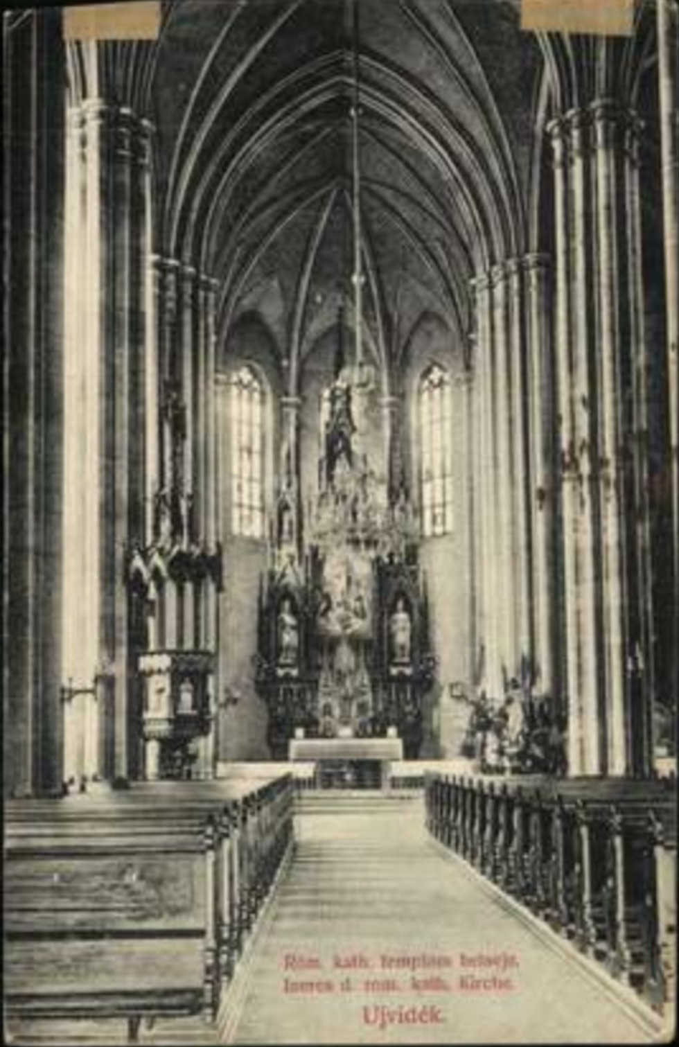 Interior of the Name of Mary Church, Novi Sad, 1914