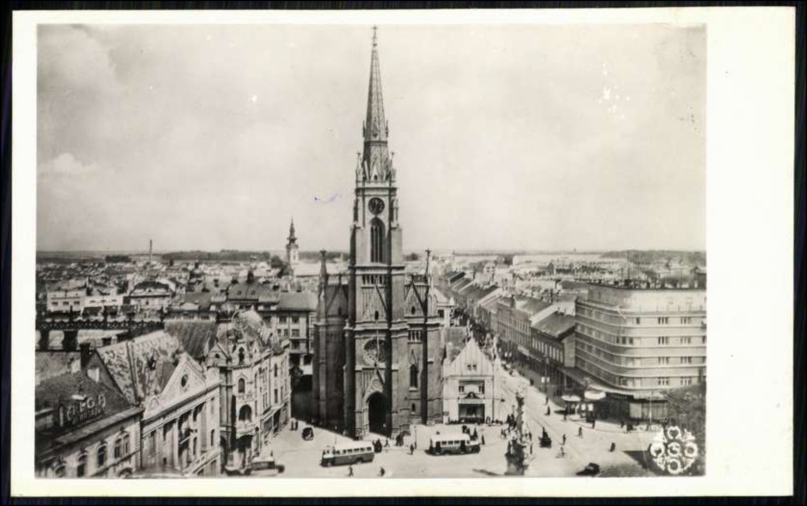 The Name of Mary Church and the square from above, Novi Sad, 1941–1945