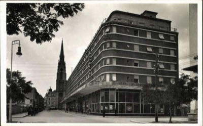 Miklós Horthy Boulevard, Novi Sad, the Hotel Rex Corner Tower, The Tanurdžić Palace, 1941–1944
