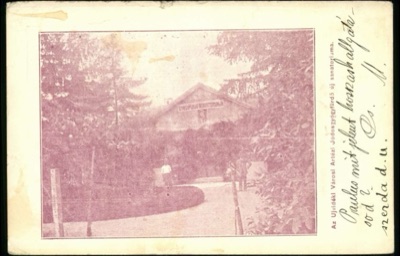 The new sanatorium at the City Baths, Iodine Spa, Novi Sad, by February 1912