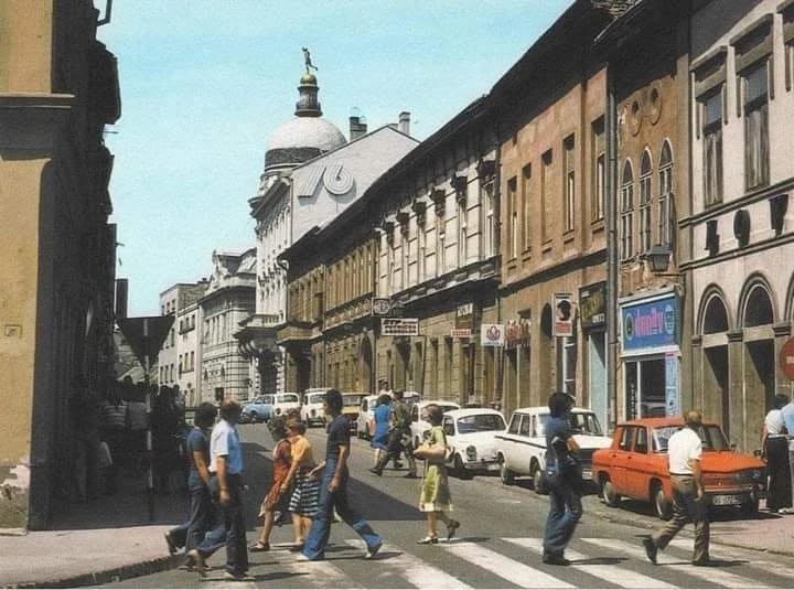 Милетићева седамдесетих година, Лебарски сокак, Нови Сад, 1970–1979