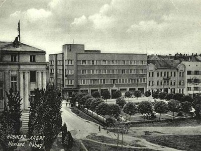 Habag building, Gallery Square, Novi Sad, 1936