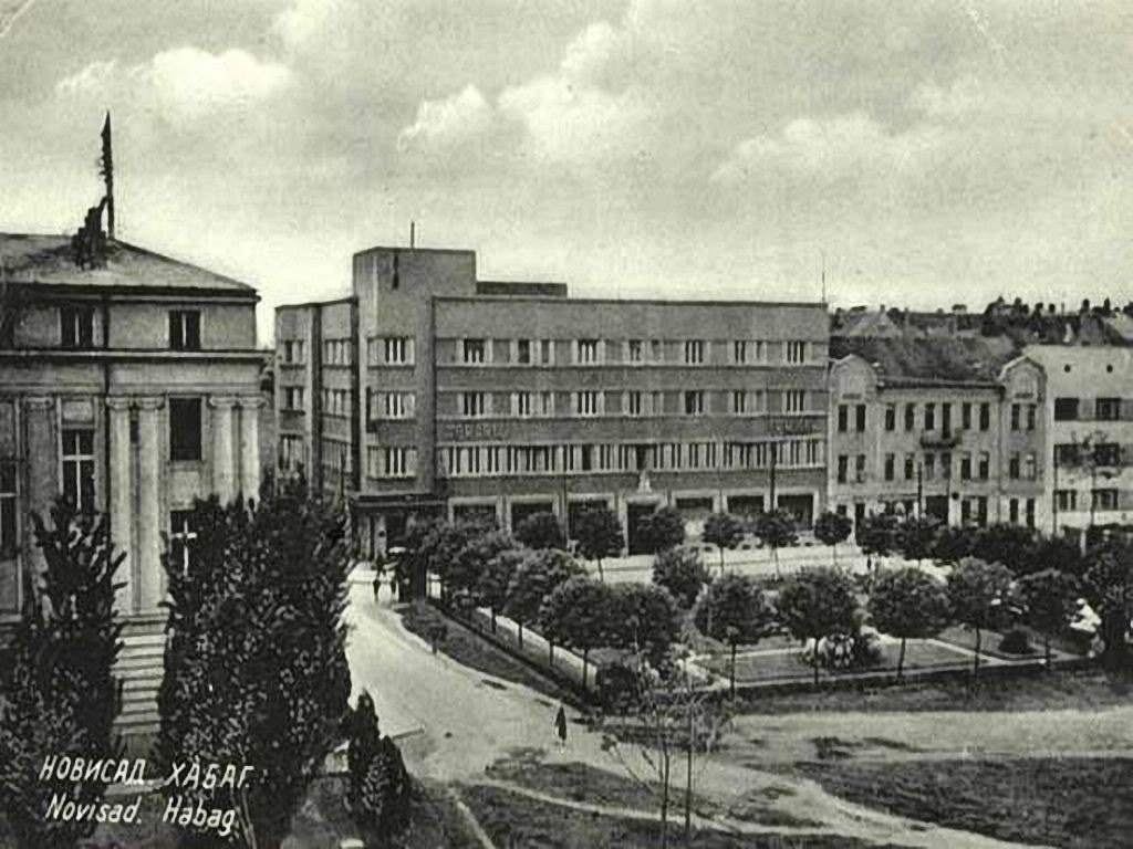 Habag building, Gallery Square, Novi Sad, 1936