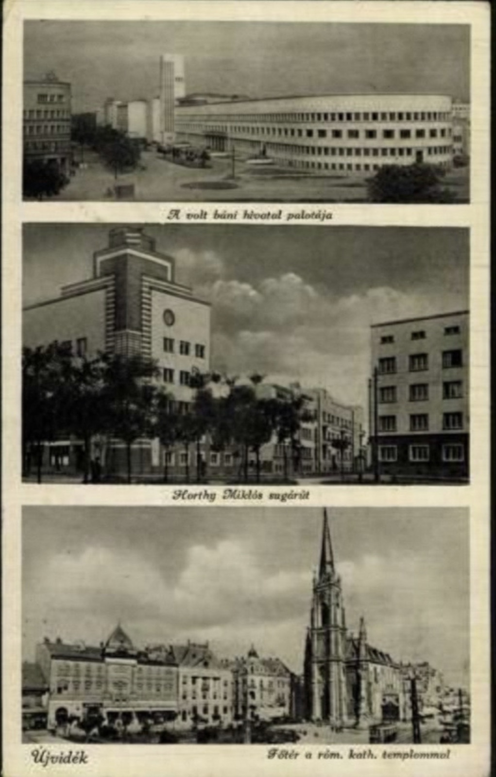 The Ban's Palace, Horthy Miklós Avenue and the Main Square, Banovina Palace, Novi Sad, 1941–1944