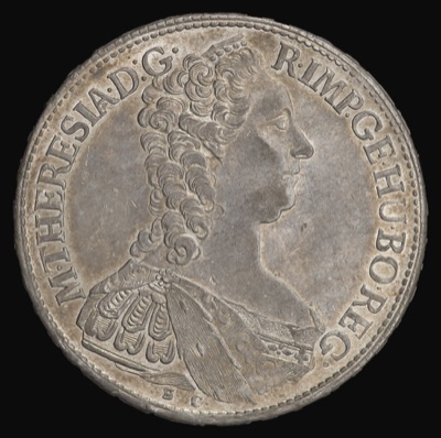 Convention thaler of Maria Theresa, Günzburg, 1765, Novi Sad