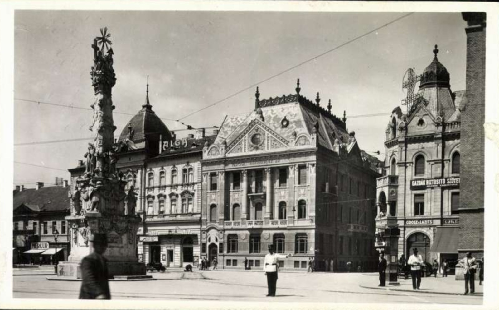A Novi Sad Square with an Insurance Company Building, Liberty Square, 1896–1918